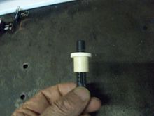 took a piece of 1/2 in. sch. 40 CPVC pipe and cut 2 pieces (nipples) 3/4” long. Then I cut 4 each 1/8” long rings from a 1/2” coupling. I used a miter saw, but your tool may be better.

I glued one of the rings on the end of the short nipples and then beveled the inside to the pipe to aid guiding the pin thru the grommet.