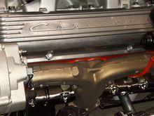 Frankie, you sure were right about the VHT cast iron color header paint! Turned gold as soon as it warmed up.