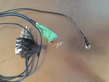 I made this with a 12v spring loaded button