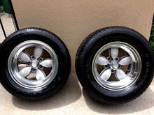 Right side tires after cleaning. 2 hours total for the tires to clean.