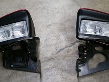 Headlight assemblies front