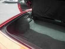 2011 C6 Corvette Coup - Interior - Driver Side Trunk