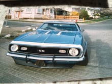 My second car circa 1986. Alll original 68 Camaro SS 396-350 hp. Numbers matching originally sold at Dueck GM in Vancouver B.C.