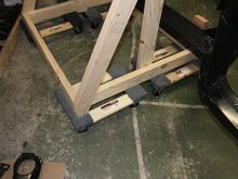 Screwed to  Harbor freight furniture dollys