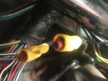 Wires cut the two but connectors