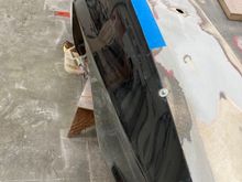 fender is one inch wider than stock