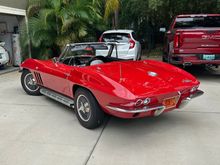 1965 Corvette Convertible (Ruby)