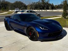 2017 Admiral Blue Corvette, Grand Sport