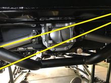 With stock bracket - arms are less parallel - more neg camber gain