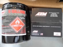5 Gallons of Methanol with the AEM Meth kit