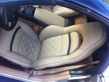 Dutch Corvette C5 - New Leather &amp; diamond stitching