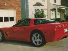 Red Targa C5