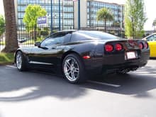 C6 Z06 rims 1&quot; wider front and rear with General tires. Z51 sway bars and Flowmaster Cat Backs...