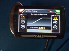 timing curve for RamJet 350