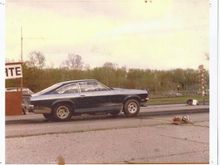 Not a good picture. Muddy day at Tri State race way. Still fun but no quick times.
You can just see the end of the spoiler