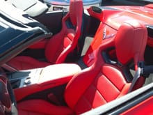Red interior Competition Seats