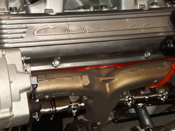 Frankie, you sure were right about the VHT cast iron color header paint! Turned gold as soon as it warmed up.