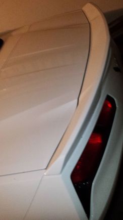 My C7's Z51 spoiler 