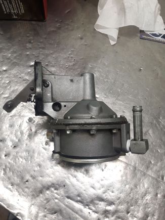 The pump i took off.