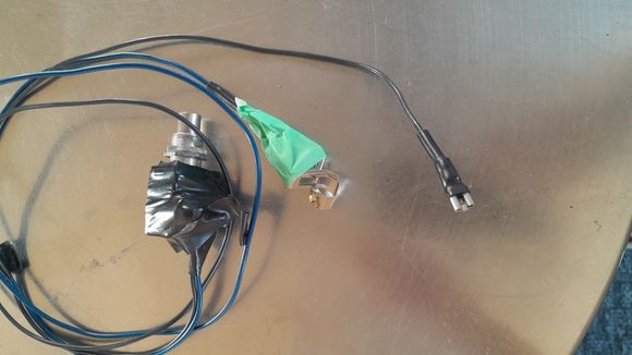 I made this with a 12v spring loaded button