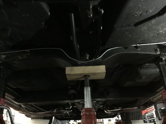 Rear cross over line