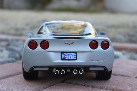 I made my own license plate for it.