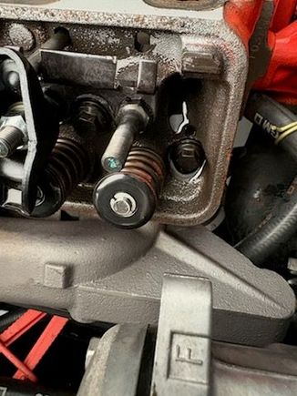 I was wondering if the pushrods are too short and the rocker is hitting the retainer, but then again, that would be constant.