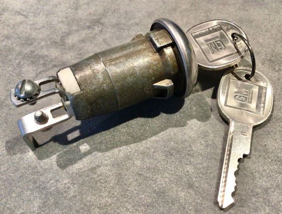 Pristine condition switch and keys
