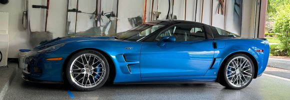 Look how shiny the C6 is