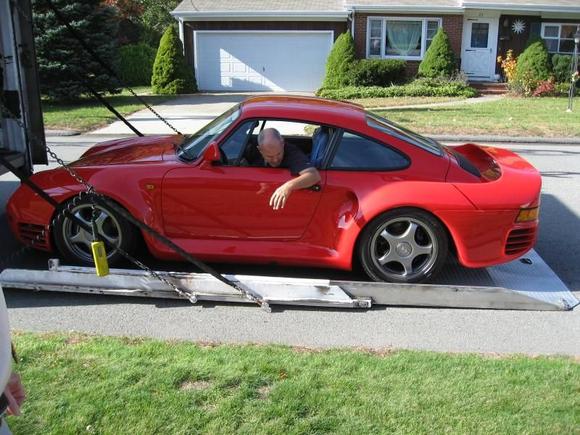 $500K worth of car on the tailgate?