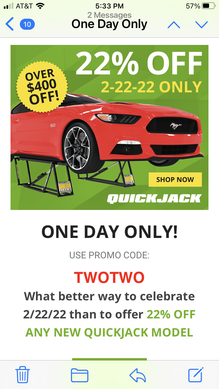 Quickjack Sale Tomorrow CorvetteForum Chevrolet Corvette Forum