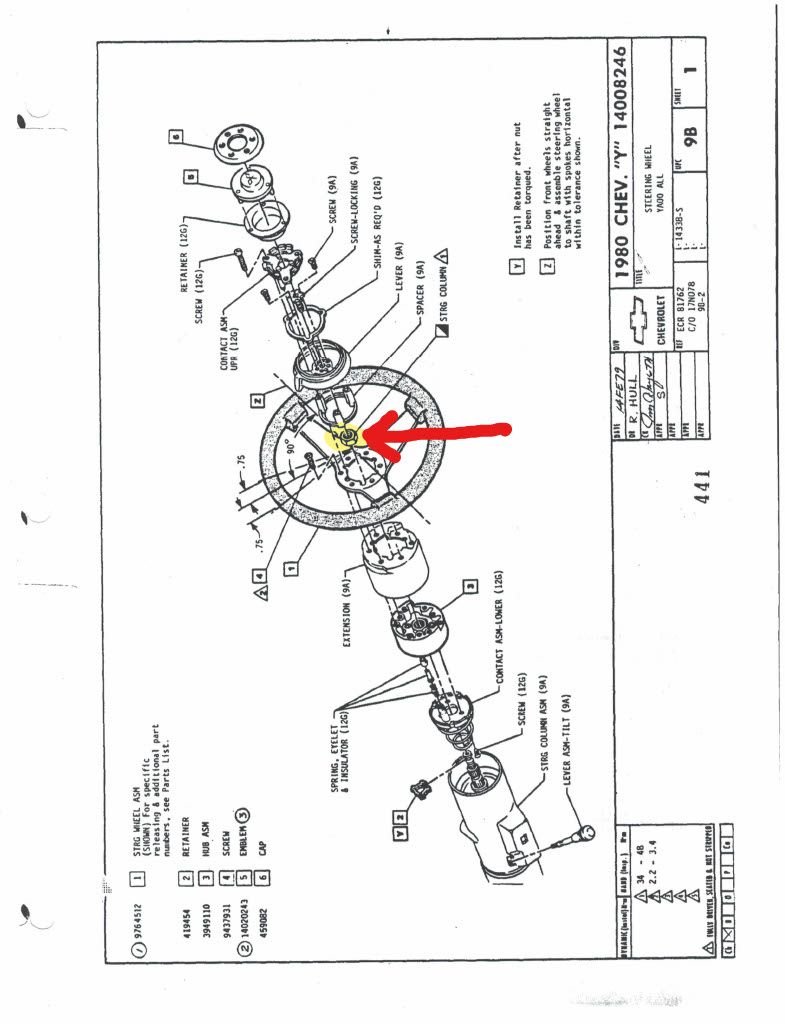 Steering column for 1980 Corvette - CorvetteForum - Chevrolet Corvette