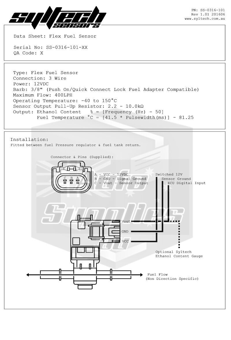 Gm Flex Fuel Sensor Wiring