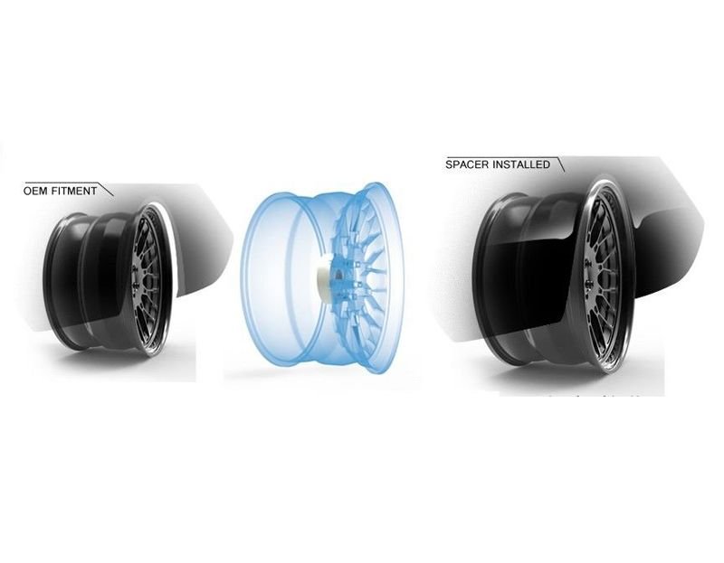 Free Shipping Best Price Corvette C6 25mm Hub Centric Wheel Spacer