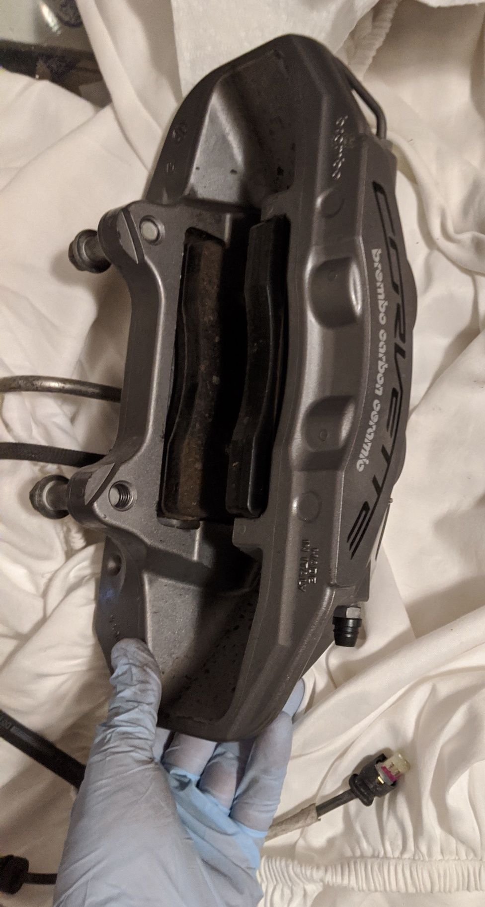 FS (For Sale) CCB C7 Z06 calipers + brake pads for sale CorvetteForum