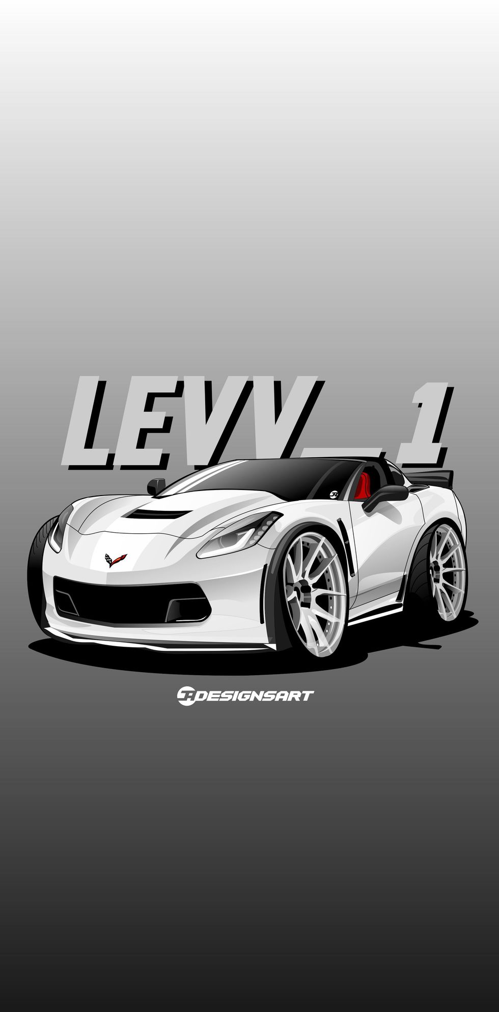 Cartoon Corvette (Art) - CorvetteForum - Chevrolet Corvette Forum