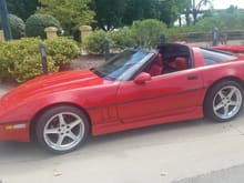 1985 C4...L98 motor Automatic ZR 10x18 wheels with Perelli tires