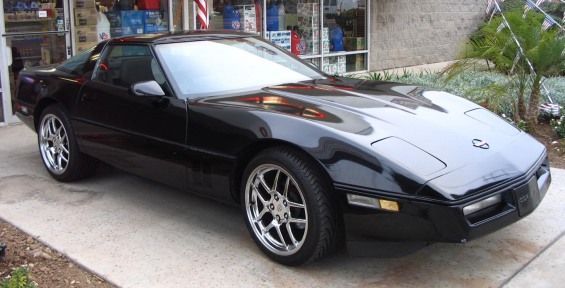 My 84 CrossFire with Z51 package with 4 3 manual trans - updated with 17 inch ZO6 wheels. I am no longer the owner of this 84. sold her for my white 86 Z51 with TPI and 4 3 Trans.