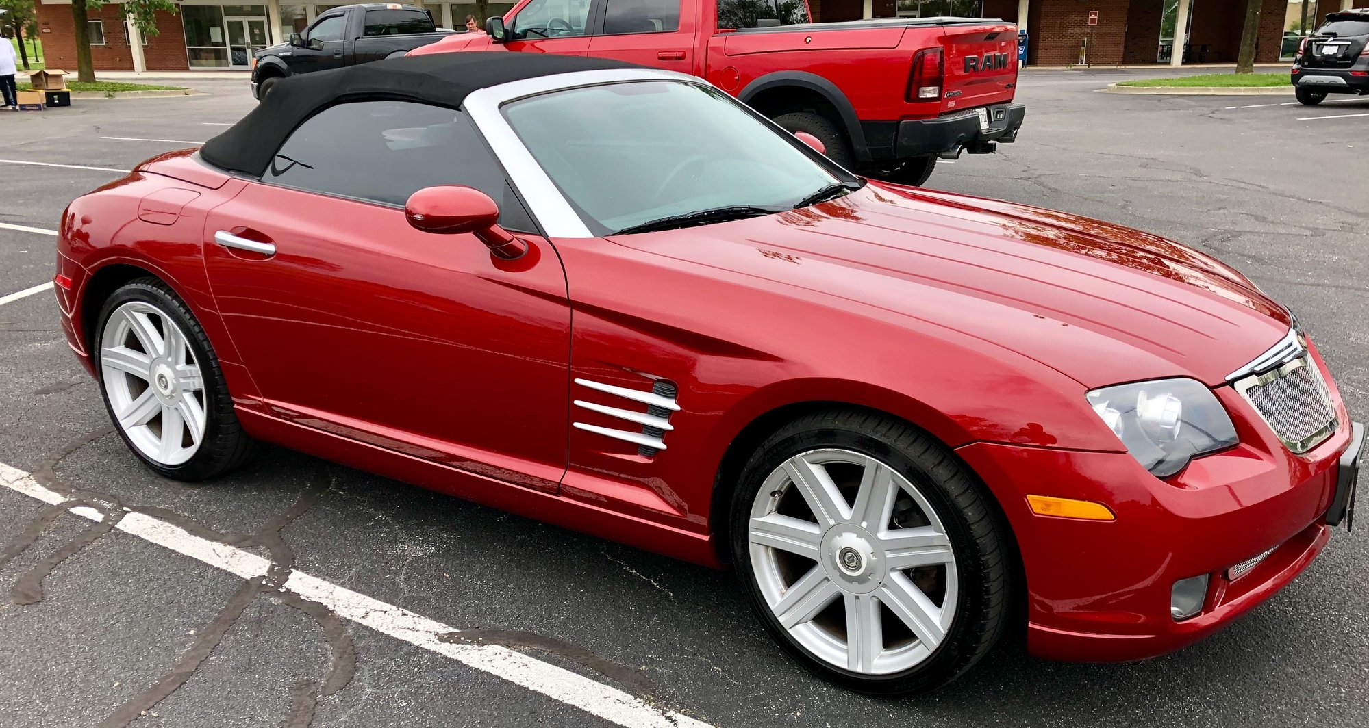 2005 Chrysler Crossfire - 2005 Roadster - Used - VIN 1C3AN65L75X057827 - 66,000 Miles - 6 cyl - 2WD - Manual - Convertible - Red - Chattanooga, TN 37379, United States