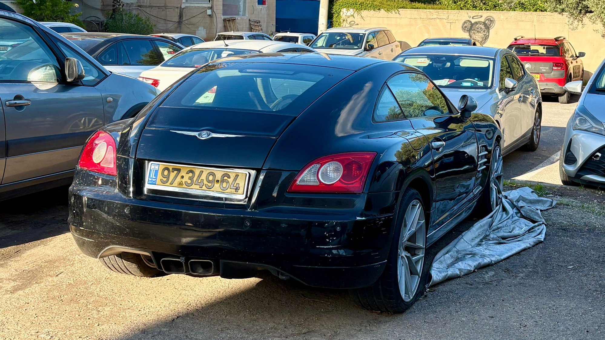 One of the reasons I never expected to see a Crossfire here is because they are mad crazy about speed bumps and they are not small ones whatsoever - It would require a very careful and slow ride to deal with them.