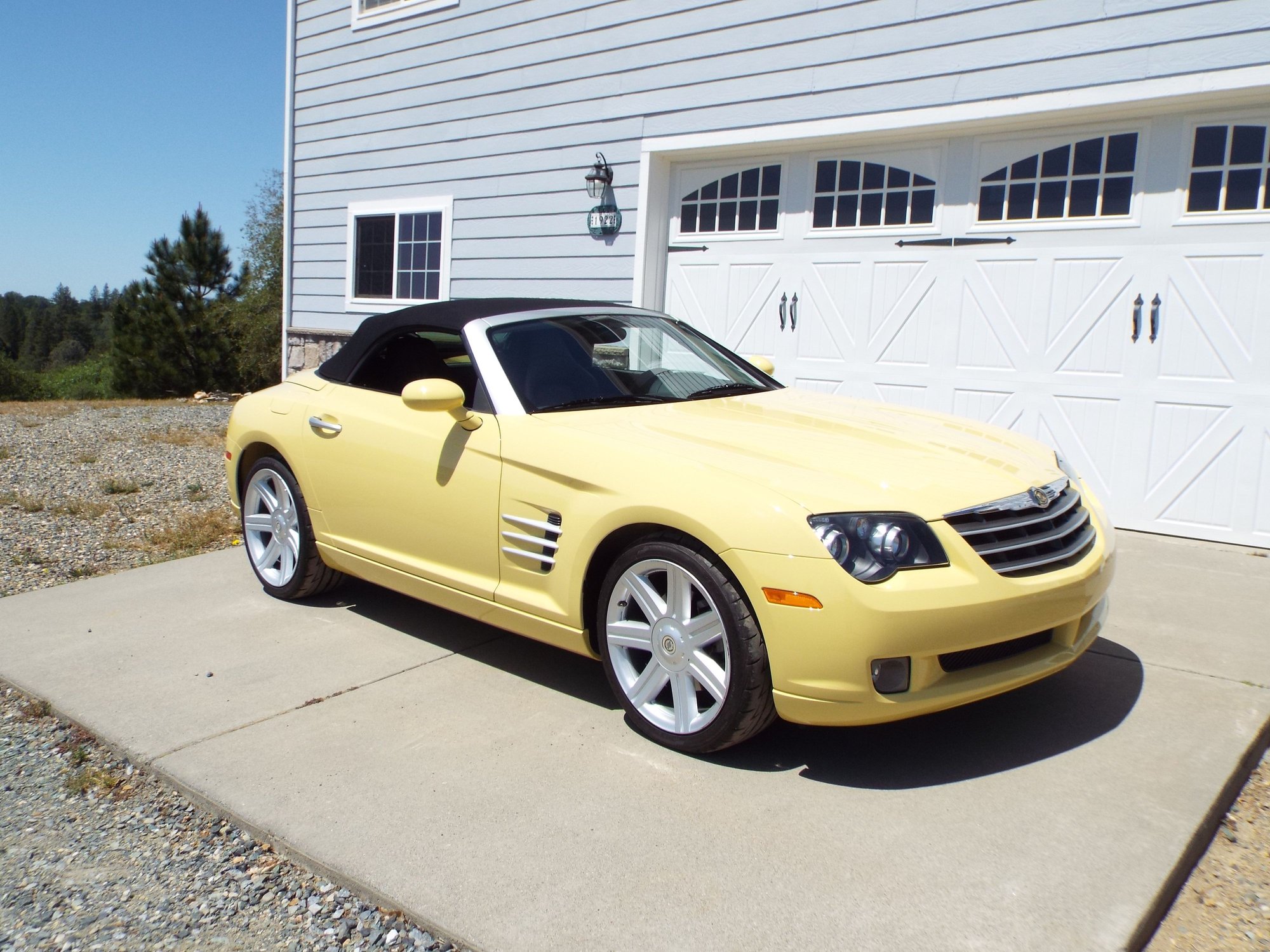 2004 Chrysler Crossfire - 2005 Yellow Crossfire Roadster Ltd. - Used - VIN 1C3AN65L45X049393 - 37,784 Miles - 6 cyl - 2WD - Automatic - Convertible - Yellow - Diamond Springs, CA 95619, United States