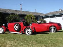 Bugatti Crossfire side by side2