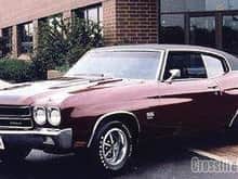 1970 Chevrolet Chevelle SS 396 Sport Coupe f3q