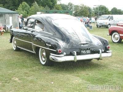 1949PontiacStreamlinerDeLuxeSedanCoupeRear