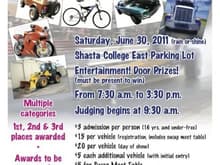 Unlimited Vehicle and Equipment Show and Swap Meet.
