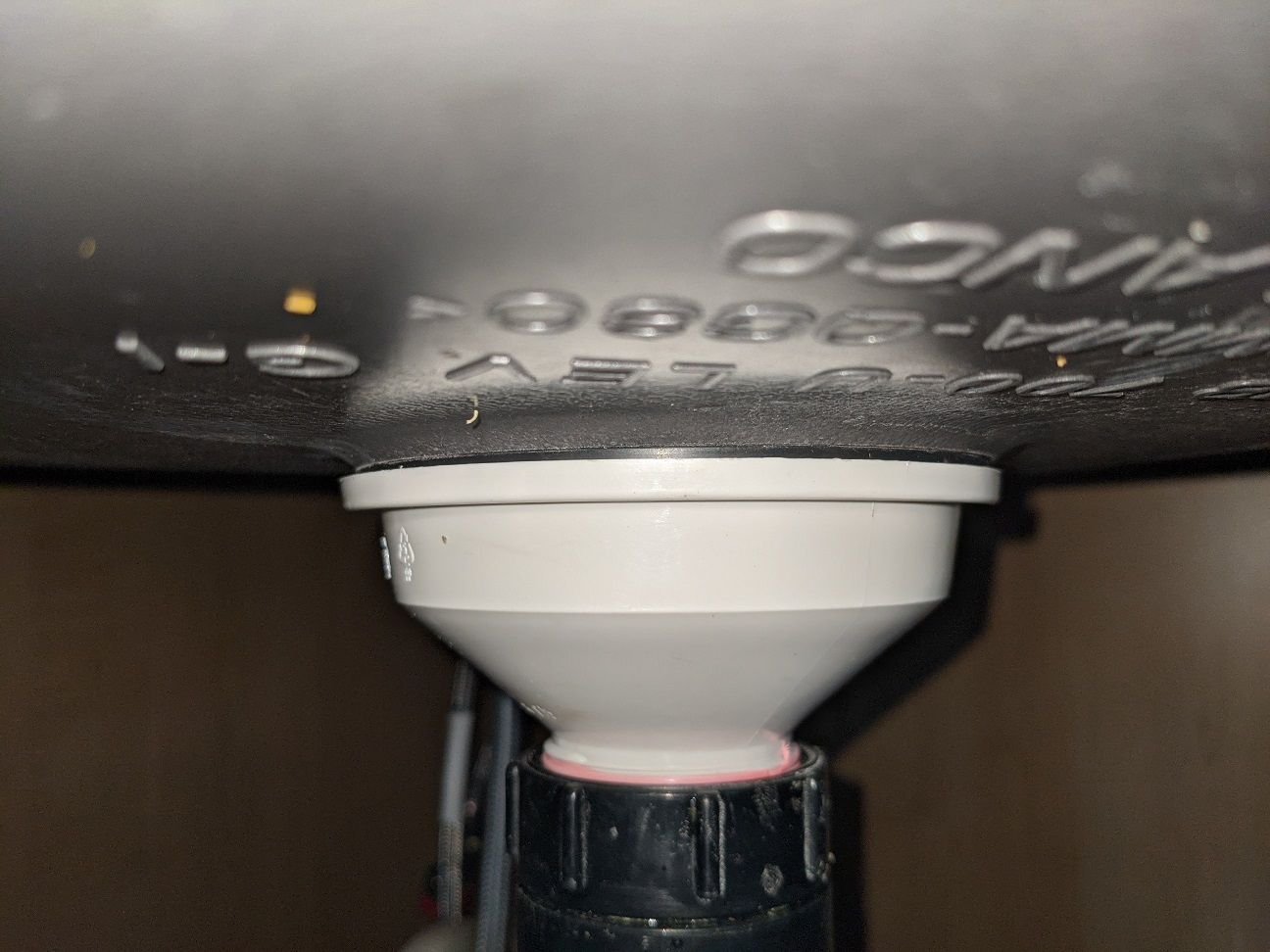 Tighten Sink Strainer Down A To A Lower Position