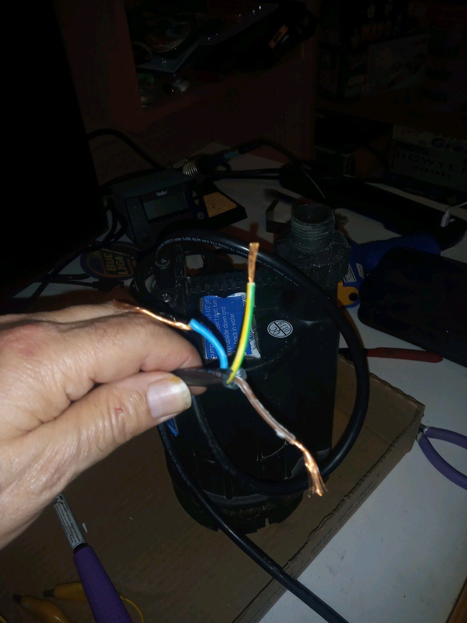 Bypass float switch on submersible Utility Pump Community Forums