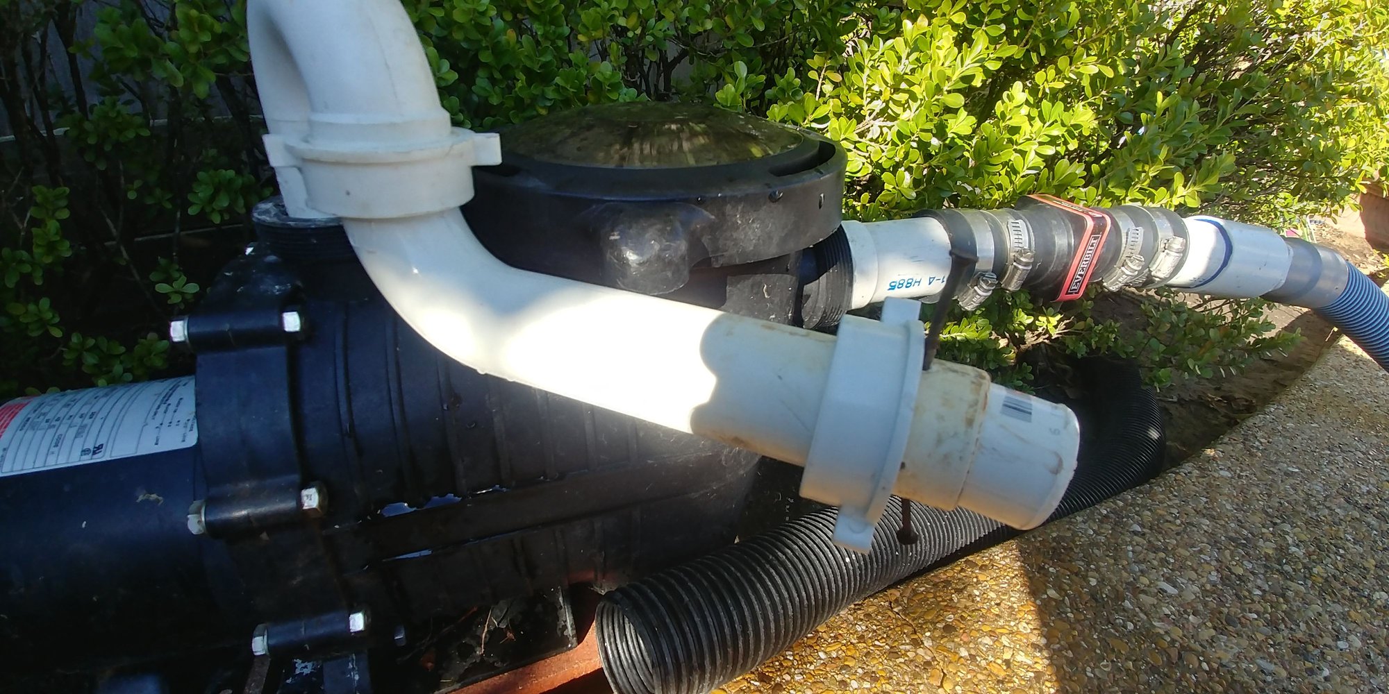 External pool vacuuming pump Community Forums