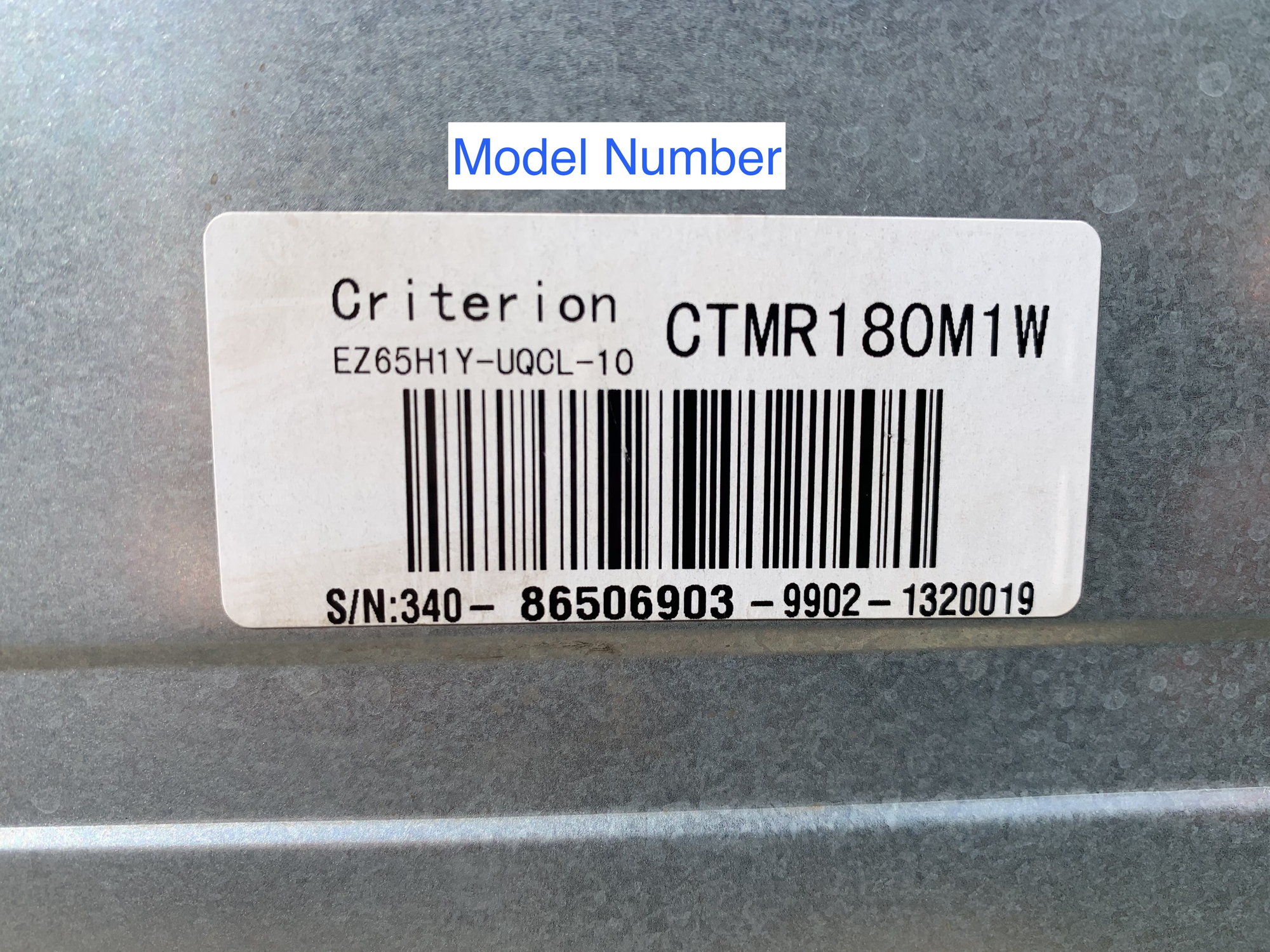 I have a criterion 9.9 cubic ft fridge model CTMR99M1S that I need a heater  kit for so it will operate correctly in my