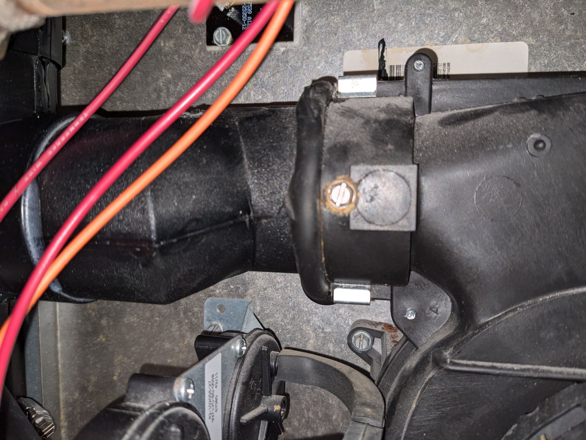 Sealing Duct to Draft Inducer Fan - DoItYourself.com Community Forums